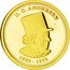 Samoa 10 Tala Hans Christian Andersen 2008 Proof KM# 184 H. C. ANDERSEN 1805 - 1875 coin reverse