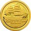Samoa 10 Tala S.M.S. Bismarck 2008 Proof KM# 183 HISTORY OF SEAFARING S.M.S. BISMARCK 2008 coin reverse