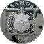 Samoa 10 Tala Tenth Commandment 2010 Proof KM# 204 SAMOA FA'AVAE I LE ATUA SAMOA $ 10 coin obverse