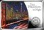 Samoa 10 Tala Night city. San Francisco 2015 Proof KM# 276 SAN FRANCISCO AT NIGHT coin reverse