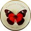 Vanuatu 10 Vatu Cethosia Cydippe 2006 KM# 49 CETHOSIA CYDIPPE 10 VATU coin reverse