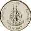 Vanuatu 10 Vatu Crab 2009 KM# 6 RIPABLIK BLONG VANUATU 1999 LONG GOD YUMI STANAP coin obverse