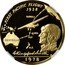 Samoa 100 Tala 50th Anniversary of the Transpacific Flight 1978 Proof KM# 29 FIRST PACIFIC FLIGHT 1928 HAWAII SAMOA FIJI AUSTRALIA N.2. C KINGSFORD SMITH JB 1978 coin reverse