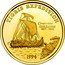 Samoa 100 Tala Tigris Expedition 1994 Proof KM# 96 TIGRIS EXPEDITION COOPERATION JOINT SURVIVAL 1977-1978 1994 coin reverse