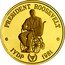 Samoa 100 Tala International Year of Disabled Persons. Roosevelt 1981 Proof KM# 49 PRESIDENT ROOSEVELT IYDP 1981 coin reverse
