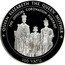 Vanuatu 100 Vatu Coronation of KIng George V 1995 Proof KM# 27 QUEEN ELIZABETH THE QUEEN MOTHER THE OFFICIAL CORONATION PORTRAIT 100 VATU coin reverse
