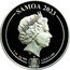 Samoa 2 Dollars (Golden Eagle) SAMOA 2023 IRB 1 OZ AG 999 2 DOLLARS coin obverse