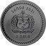 Samoa 2 Tala Pacific Mermaid - Black Ruthenium Edition 2021 PACIFIC MERMAID 1OZ 999 SILVER coin reverse