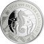 Samoa 2 Tala Seahorse and Grass 2018  Reverse Proof 1 OZ 999 SILVER SEAHORSE coin reverse