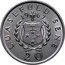 Samoa 20 Sene Tanumafili II 1967 KM# 5 LUASEFULU SENE 19 67 20 coin reverse