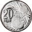 Samoa 20 Sene Tanumafili II 1974 Proof KM# 16a 20 SENE coin reverse