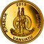 Vanuatu 20 Vatu (Louis XIV) RIPABLIK 2015 BLONG LONG GOD YUMI STANAP VANUATU coin obverse