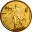 Samoa 25 Dollars (DC Comics. Batman) 1OZ FINE GOLD .999 © & TM DC (S22) coin reverse