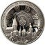 Samoa 25 Dollars (Elizabeth II - Hogwarts Castle) HOGWARTS SCHOOL OF WITCHCRAFT AND WIZARDRY HARRY POTTER coin reverse