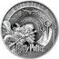 Samoa 25 Dollars (Harry Potter. Quidditch) QUIDDITCH © & TM WBEI (S23) coin reverse