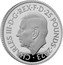 UK 25 Pounds (Charles III. Britannia) CHARLES III D G REX F D 25 POUNDS 2023 MJ coin obverse