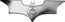 Samoa 5 Dollars (Batman Batarang. Black) FA'AVAE I LE ATUA SAMOA 5 DOLLARS 2022 SAMOA 1 OZ AG 999 coin obverse