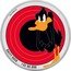 Samoa 5 Dollars Daffy Duck. Coloured 2022 TM & © WBEI (S22) DAFFY DUCK 1 OZ AG .999 coin reverse