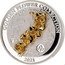 Samoa 5 Dollars (Golden Flower Collection - Orchid) 1 OZ .999 FINE SILVER GOLDEN FLOWER COLLECTION 2021 coin reverse