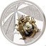 Samoa 5 Dollars (Golden Insects Collection - Ladybug) 1 OZ .999 FINE SILVER LADYBUG GOLDEN INSECT COLLECTION. coin reverse