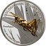 Samoa 5 Dollars (Grasshopper) GOLDEN INSECTS COLLECTION GRASSHOPPER 1 OZ .999 FINE SILVER coin reverse