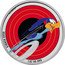 Samoa 5 Dollars (Road Runner. Coloured) TM & © WBEI (S22) ROAD RUNNER 1 OZ AG .999 coin reverse