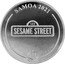 Samoa 5 Dollars Sesame Street. Bert & Ernie 2021  Proof SAMOA 2021 123 SESAME STREET 5 DOLLARS coin obverse