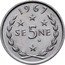 Samoa 5 Sene Tanumafili II 1967 KM# 3 1967 SE 5 NE coin reverse