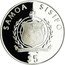 Samoa 5 Tala 2008 Summer Olympics. Beijing 2008 Proof KM# 182 SAMOA I SIFISO $5 coin obverse