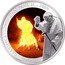 Samoa 5 Tala Beatification of John Paul II 2009 Proof KM# 166 BEATIFICATION JOHN PAUL II 2009 1 OZ .999 SILVER coin reverse