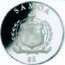 Samoa 5 Tala Vogelfugline 2013 Proof KM# 248 SAMOA $5 coin obverse