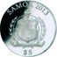 Samoa 5 Tala Martin Luther King Jr. - I Have a Dream 2013 Proof KM# 226 SAMOA 2013 $5 coin obverse