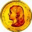 Samoa 5 Tala Wilhelmina 2013 Proof KM# 237 KONINGIN WILHELMINA 1/2 G 9999 FINEST GOLD 2013 coin reverse