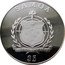 Samoa 5 Tala Johann Sebastian Bach 2014 Proof KM# 271 SAMOA FA'AVAE I LE ATUA SAMOA $5 coin obverse