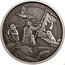 Samoa 5 Tala Onto Demon Island. Antiqued 2021  coin reverse