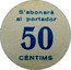 Spain 50 Centimos (Brafim) S'ABONARÀ AL PORTADOR 50 CÈNTIMS coin reverse