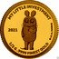 Samoa 50 Dollars The Mouse 2021 Set 2023 MY LITTLE INVESTMENT 1/2 G .9999 FINEST GOLD © I.S.-M F.S. WDRING. coin reverse