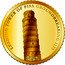 Samoa 50 Tala (Leaning Tower of Pisa) 2023 LEANING TOWER OF PISA GROUNDBREAKING 1173 coin reverse