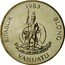 Vanuatu 50 Vatu Tubers 1983 KM# 8 RIPABLIK 1983 BLONG VANUATU LONG GOD YUMI STANAP coin obverse
