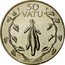 Vanuatu 50 Vatu Tubers 1983 KM# 8 50 VATU coin reverse