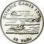Vanuatu 50 Vatu XXVI Summer Olympic Games in Atlanta. Swimming 1994 Proof KM# 24 OLYMPIC GAMES 1996 50 VATU coin reverse