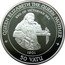Vanuatu 50 Vatu Queen Elizabeth the Queen Mother. End Of Victorian Era 1994 Proof KM# 22 QUEEN ELIZABETH THE QUEEN MOTHER END OF VICTORIAN ERA 1901 50 VATU coin reverse