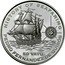 Vanuatu 50 Vatu Pedro Fernandez de Quiros 2005 Proof KM# 38 HISTORY OF SEAFARING PEDRO FERNANDEZ DE QUIRÓS 50 VATU coin reverse