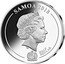 Samoa Half Dollar Guardian Angel 2018  Brilliant Uncirculated SAMOA 2018 IRB HALF DOLLAR coin obverse