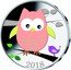 Samoa Half Dollar Owl 2018 2018 coin reverse