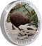 New Zealand One Dollar (Tokoeka Southern Brown kiwi) ONE DOLLAR TOKOEA SOUTHERN KIWI APTERIX AUSTRALIS. coin reverse