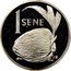 Samoa Sene Tanumafili II 1974 Proof KM# 12a 1 SENE JB coin reverse