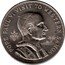 Samoa Tala Tanumafili II Papal Visit 1970 KM# 10 POPE PAUL VI VISIT TO WESTERN SAMOA coin reverse