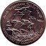 Samoa Tala Tanumafili II Discovery of Samoa 1972 KM# 11 JACOB ROGGEVEEN'S PACIFIC VOYAGE SAVAII UPOLU DISCOVERY OF SAMOA JUNE 1722 coin reverse