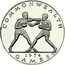 Samoa Tala Tanumafili II Commonwealth Games 1974 Proof KM# 18a COMMONWEALTH 1974 GAMES coin reverse